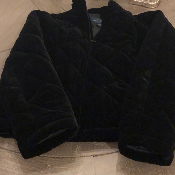 Ralph Lauren Classic Black Velvet Jacket. - Picture 1 of 2